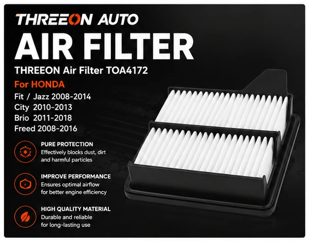 Für honda brio 2011- /city 5/freesed 17220-004/jazz 3 17220-0172/mobilio 2009 westguard luftfilter 2016 rb0000 c18004 ma4172