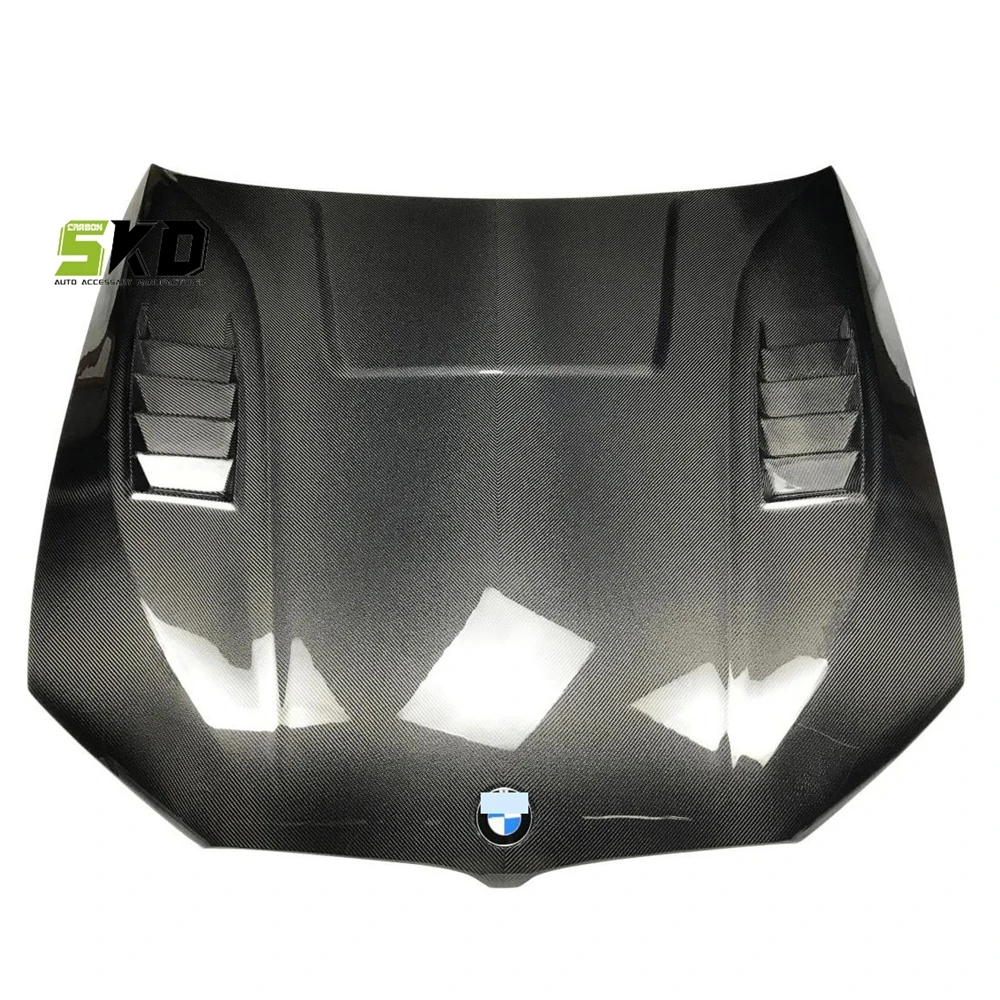 

Shark Dynamic SD Design Front Engine Hood Cover Dry Carbon For 5 Series G30 17-ON Bonnet