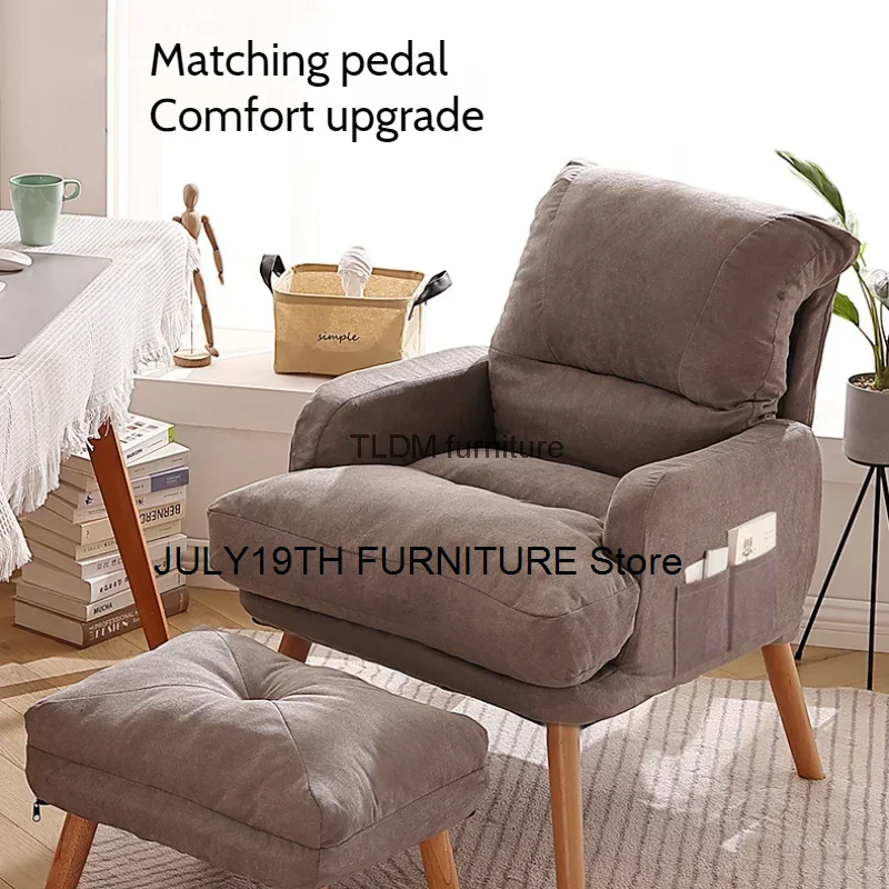 

Home Computer Gaming Chair,Comfortable Cloth Recliner,Office Foldable Chair ,Balcony Couch Lounge Chair,Bedroom Sofa,Furniture