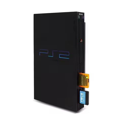 ABJU 64MB FMCB Card V1.966 for PS2 MX4SIO SIO2SD SD Card Adapter Installed OPL for Playstation2 Game Consoles,for PS2 Slim