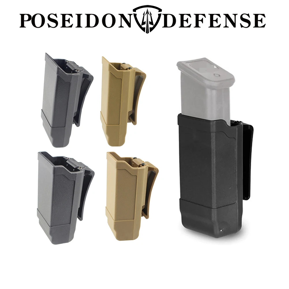 

Magazine Pouch Single Mag Pistol Holster Cartridge Pouch Military Gear Holder Mags for Colt 1911 Glock 9mm .40 USP P266 M92