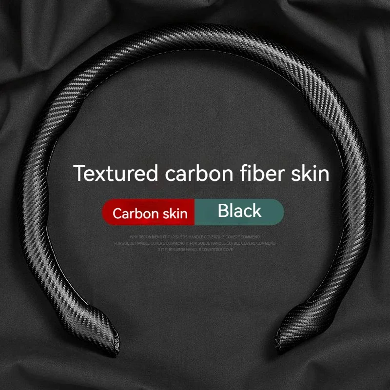 Antiskid Non-slip Car Steering Wheel Cover Suede For MG 3 5 6 ONE ZS EZS HS MG3 MG5 MG6 MG7 ZS GS GT Car Accessories