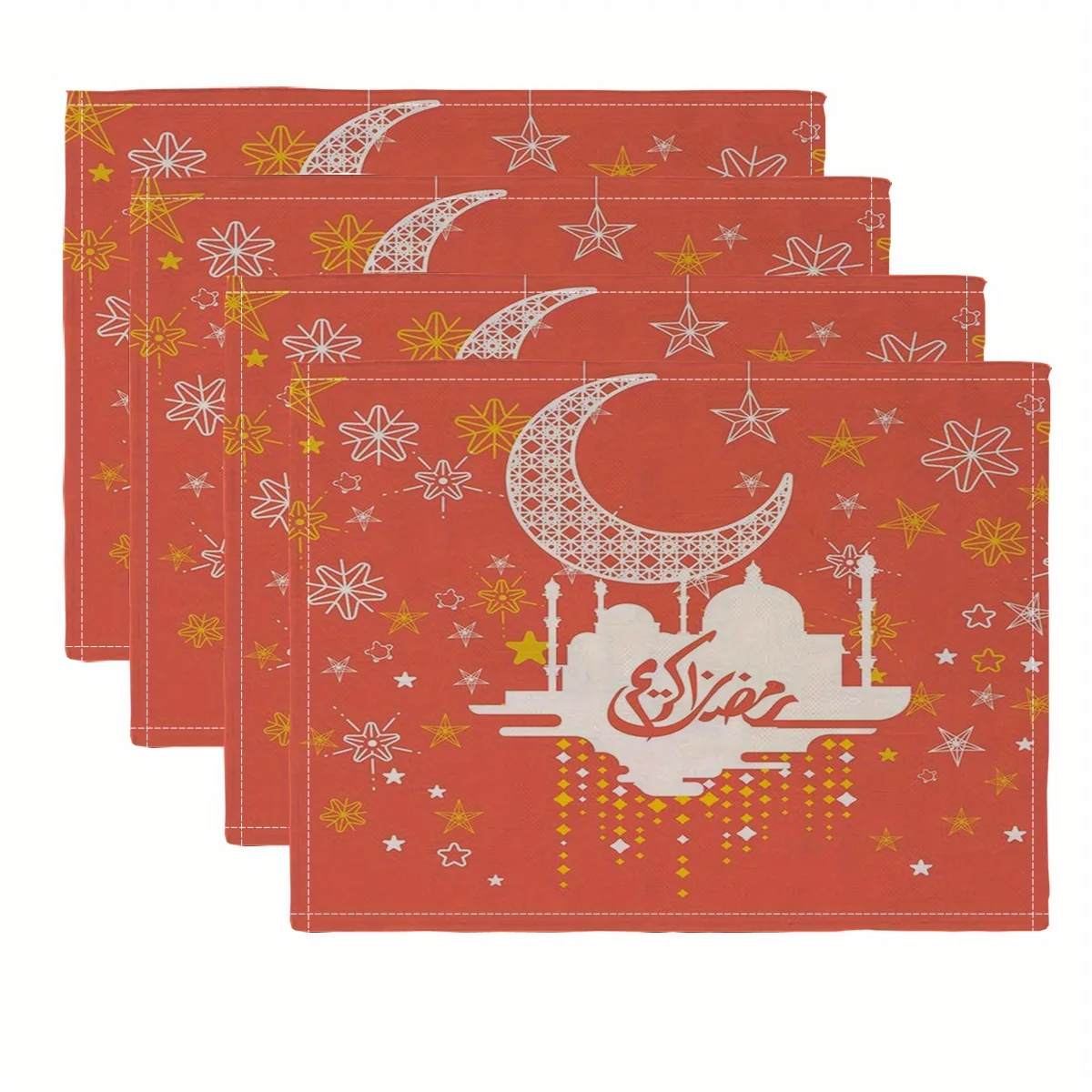 1PC Ramadan Elements, Decorative Hot Mats for Kitchen & Dining, Ideal for Home Dinners & Entertaining