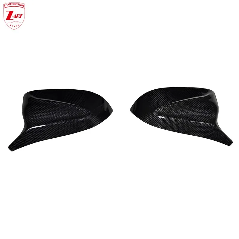 

Z-ART X5 X6 Dry Carbon Fiber Rearview Mirror Cover for BMW G05 G06 Dry Carbon Fiber Mirror Housing for BMW X5 X6 2019+