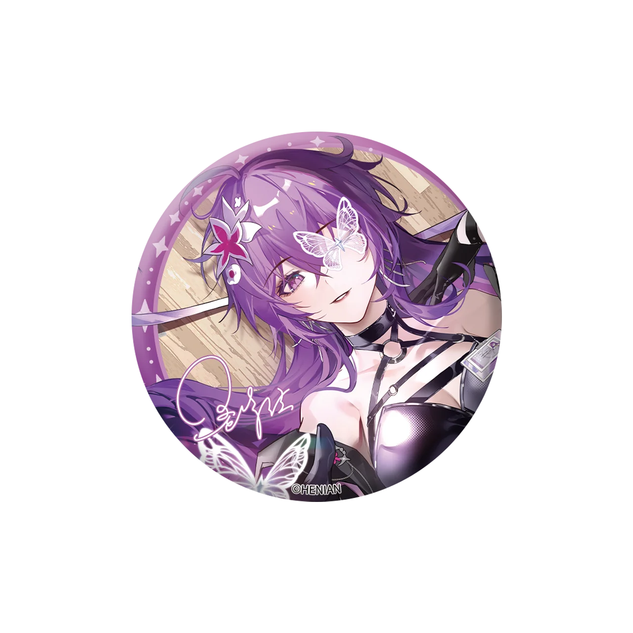 58mm Anime Vsinger Mo Qingxian Cosplay KOSTÜM Abzeichen Pin SPTE Weißblech Brosche ﻿   Requisite Gilf