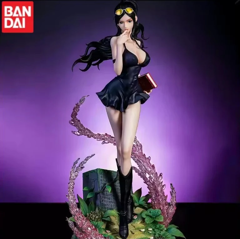 Bandai 34cm Sexy Beauty One Piece Hf Nico·Robin Standing Position Pvc Model Desktop Ornaments Collectible Toys Boy Gifts