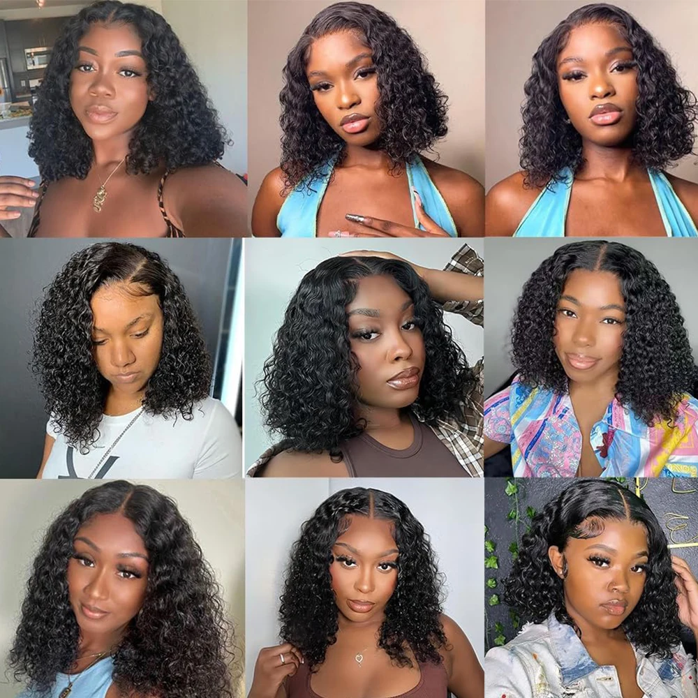 Water Wave Lace Closure Wig Image 4