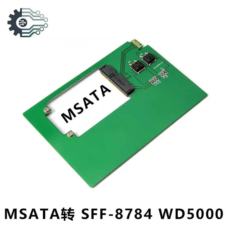 

High Speed msata to For WesternDigital WD5000 WD5000MPCK WD5000M22K WD5000M21K adapter