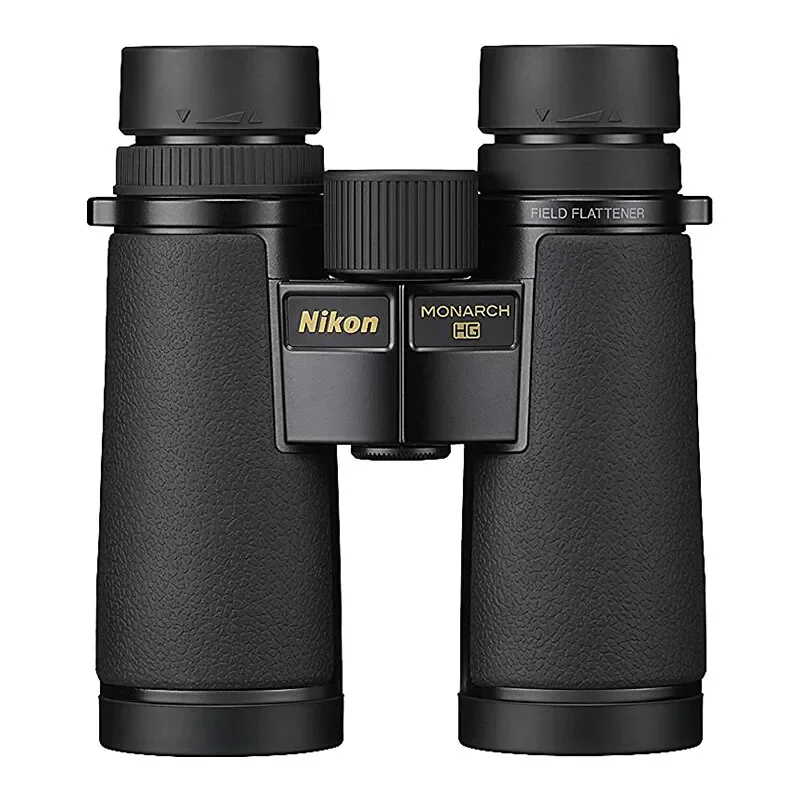 Nikon Monarch Hg Wide Field of View Binocular 10X42 Binocular ED (Extra-low Dispersion) glass 8x30 Binoculars