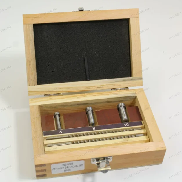 6-piece Keyway Puller Set, Metric Standard Part CNC Cutting Tool Set Broaches Keyway Cutting Tool