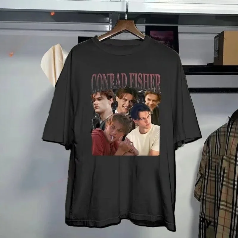 Vintage Conrad Fisher Women Dinner Fan Shirt Team Conrad The Summer I Turned Pretty Tee Retro Romance Men Top Graphic T Shirts