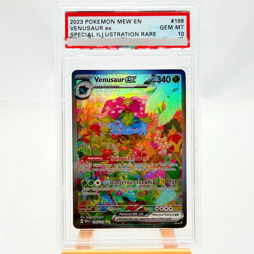 

Коллекционная карта PTCG DIY: Венузавр, Чаризард, Бластойз (английская версия), Гианно, Мьют, копия, классическая аниме-карта, подарок, игрушка