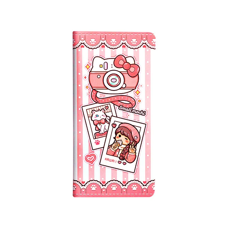 Small Mochi Weeks Hand Ledger Square Hand Ledger Grid New Cute Notebook Girl Heart  Cute  Stationery