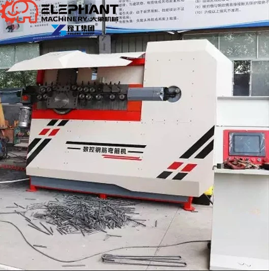 16mm Automatic Rebar Bending Machine 16mm Rebar Bending Machine Hoop Bender For Composite Rebar