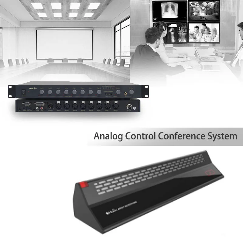 long pick-up distance speech array analog condenser conference microphone unit