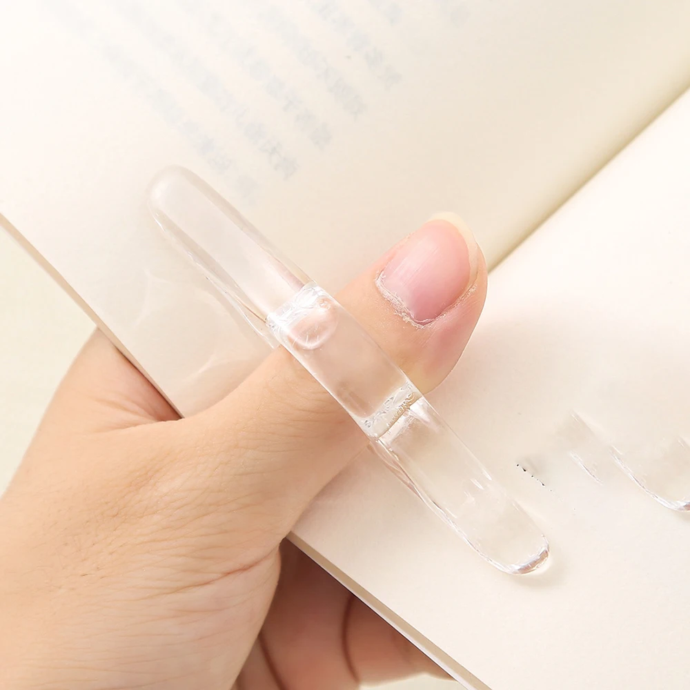 Creative Resin Durable Bookmark Convenient Thumb Book Support Book Expander School Supply Reading Aid Book Page Holder