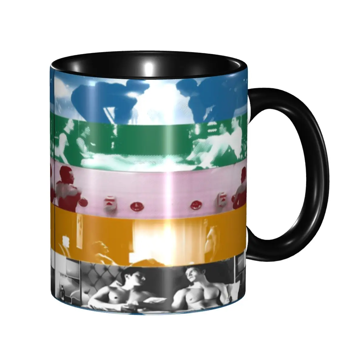 

Heated Rivalry Humorous Accessories Coffee Mug Novelty Hollander and Ilya Rozanov Tea Cups Gifts