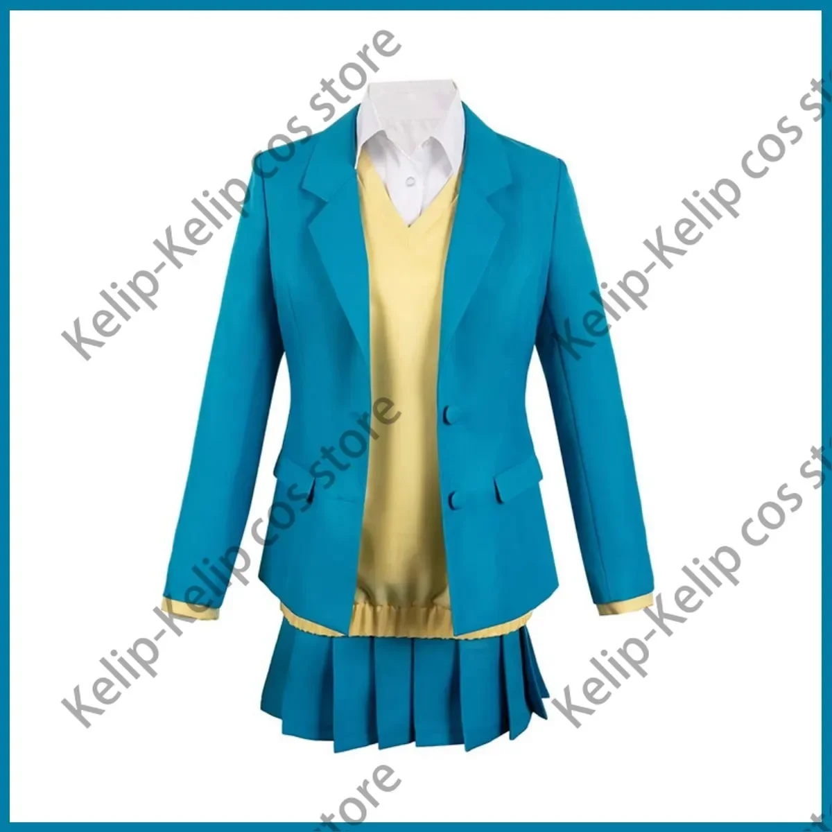 جديد أنيمي الأزرق صندوق تشيناتسو كانو تأثيري حلي آو نو هاكو هينا تشونو شعر مستعار اليابان كوريا الجنوبية JK موحدة امرأة Kawaii الحرم الجامعي البدلة