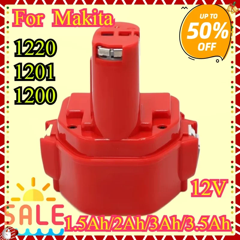 

New 12V 3500mAh Ni-CD Power Tool Rechargeable Battery for Makita Drills 8270D 6317D 6271D 6270D 6227D 1220 1222 1233S 1235