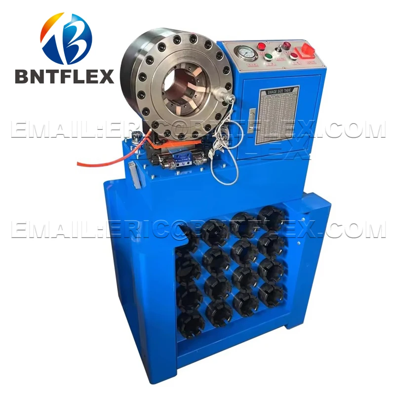 1/4-2 ''P69 hydraulische slangpers 2 inch 4 draden Slangpersmachine met Snelle matrijzen gereedschap en matrijzenbasis