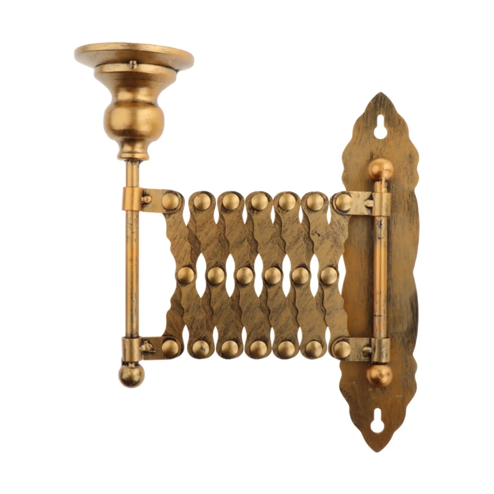 Wall Candle Holder Extending Taper Candle Holder Vintage Type Candle Sconce Wall Mount for Housewarming Bedroom Dining Room