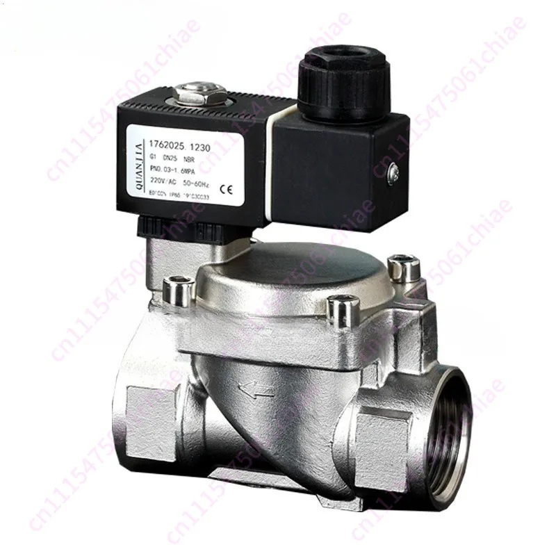 Stainless steel pilot liquid solenoid valve Explosion-proof solenoid valve Diaphragm water solenoid valve