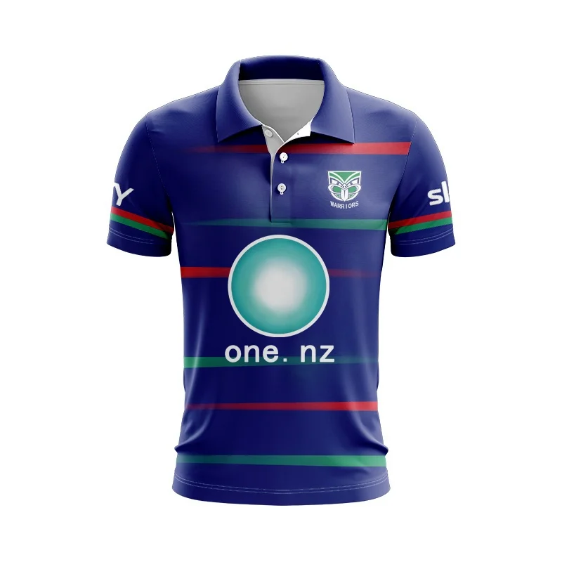 

POLO 2024 NEW ZEALAND WARRIORS MENS REPLICA TRAINING JERSEY(Custom name and number )