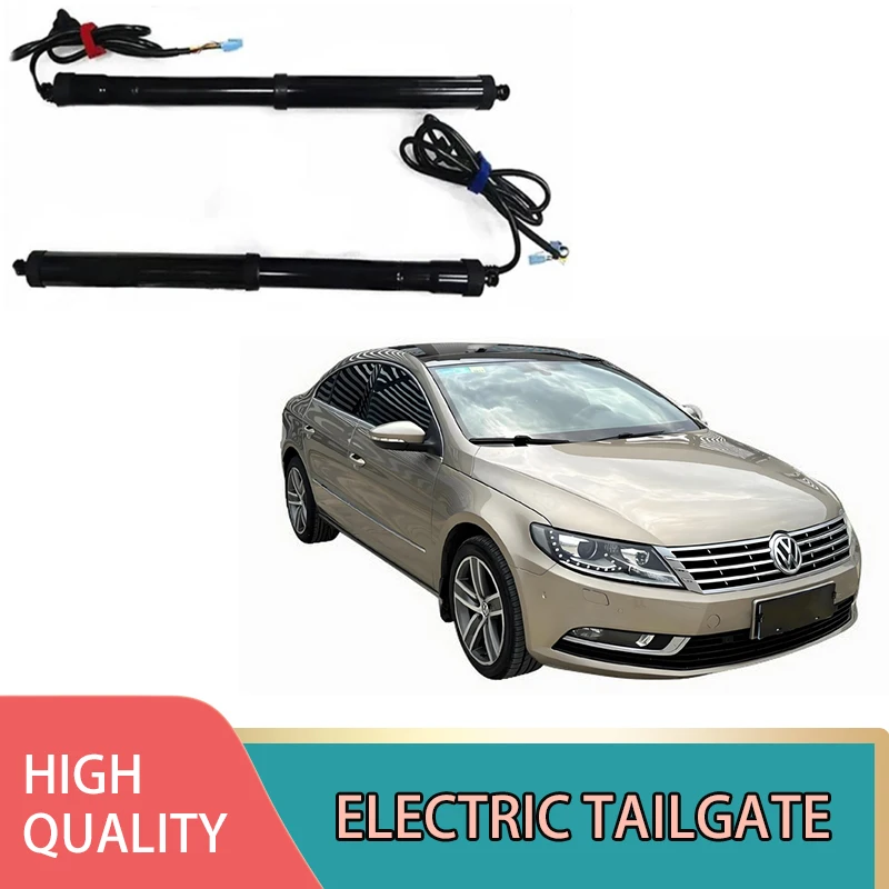 

Electric tailgate modification for Volkswagen CC includes an automatic lift and lower kit for the trunk.