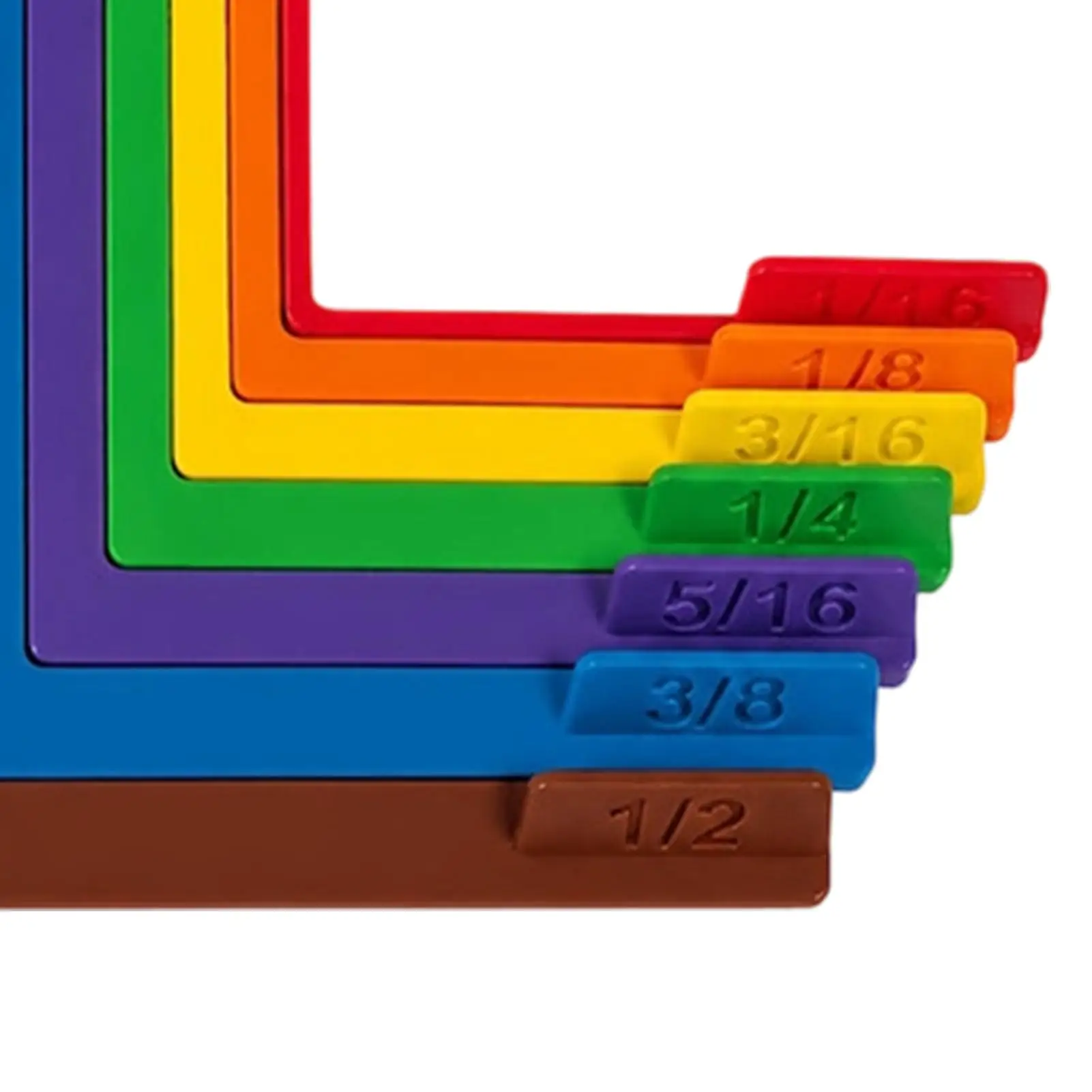 7pcs Paper Crafting Alignment Guides with Case for Card Making Set Precision Layering Matting Spacers Matching Storage Box view 5