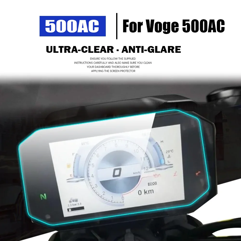 

Для Loncin Voge 500AC 500 AC аксессуары для мотоциклов ПВХ кластерная защитная пленка от царапин Защитная пленка для приборной панели