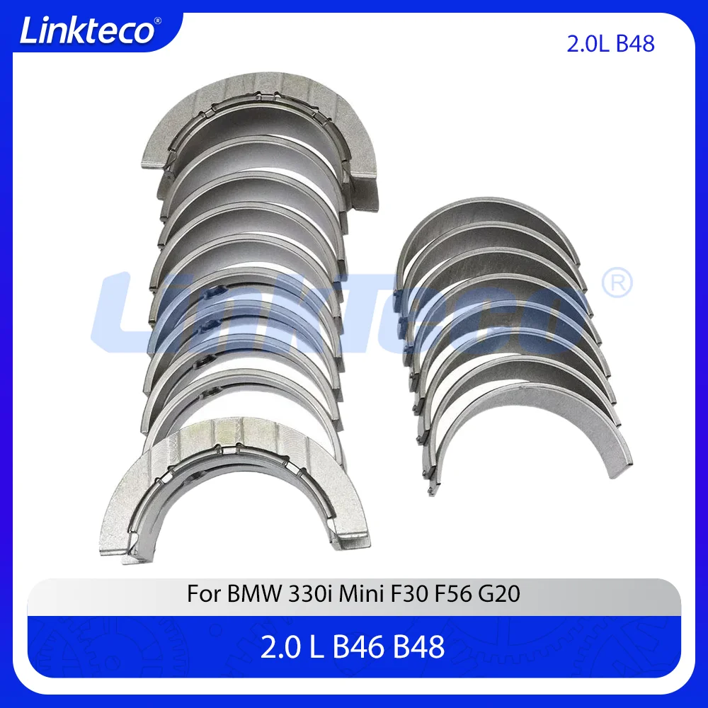 STD Main & Connecting Rod Bearing Set Fit 2.0 T B48A20 B48B20 B46B20 For BMW Mini 330i 430i F30 G20 2.0L Turbocharged B46 B48
