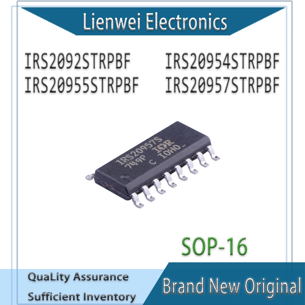 

100% New IRS2092S IRS20954S IRS20955S IRS20957S IRS2092STRPBF IRS20954STRPBF IRS20955STRPBF IRS20957STRPBF IC Chipset SOP-16
