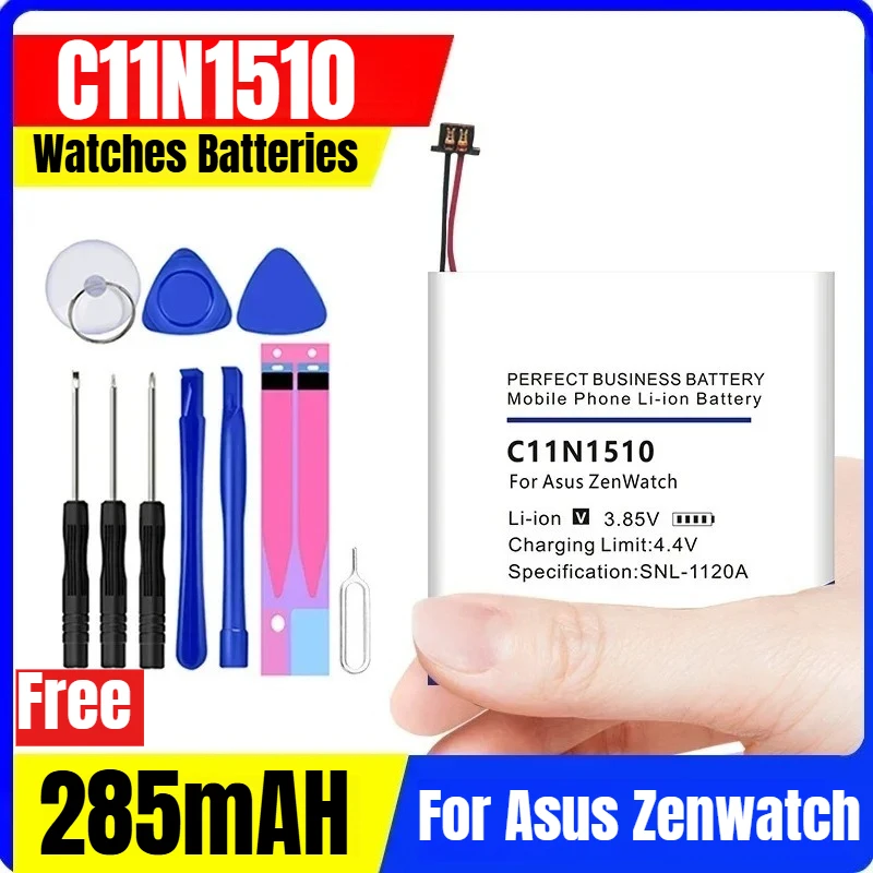 

C11N1510 3.85V 285mAH Watches Batteries for Asus Zenwatch
