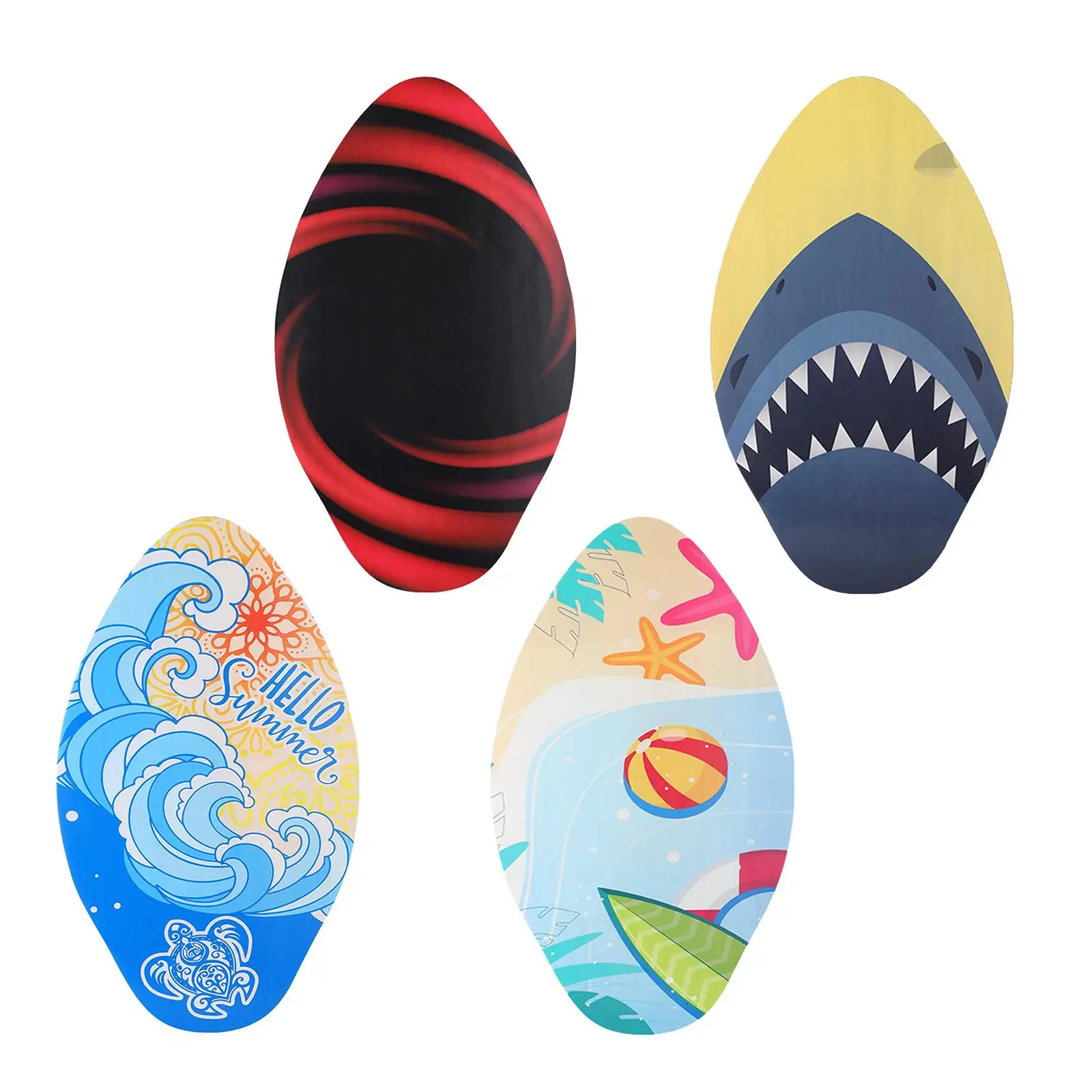 Beach Skimboard Shallow Water Lightweight Stand Up Outdoor Beginners Skim Board