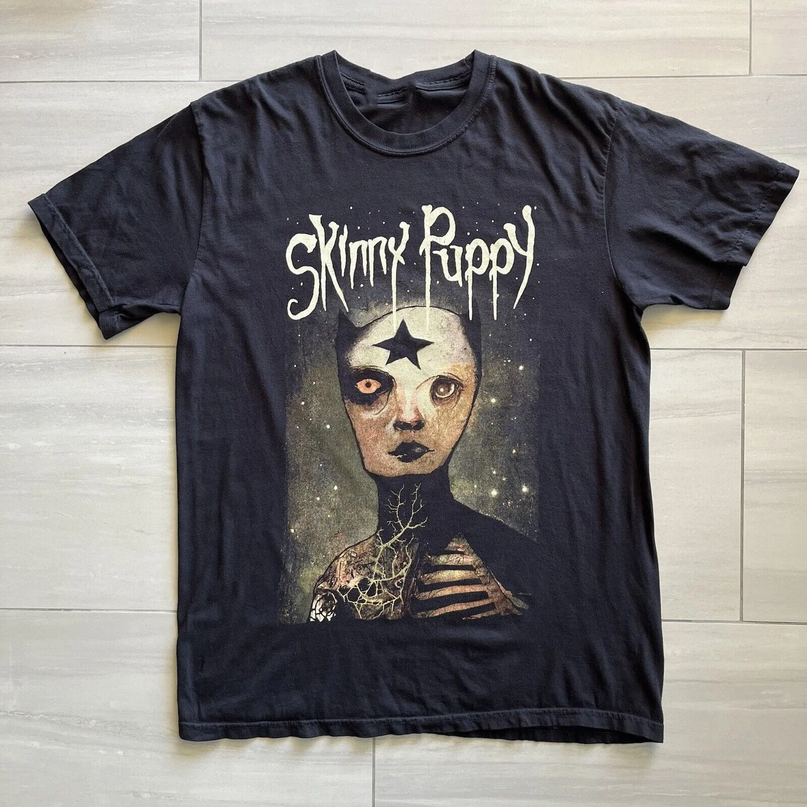 

Skinny Puppy Final Tour 2023 T-Shirt Cotton Short Sleeve Unisex Tee S-4Xl UR340