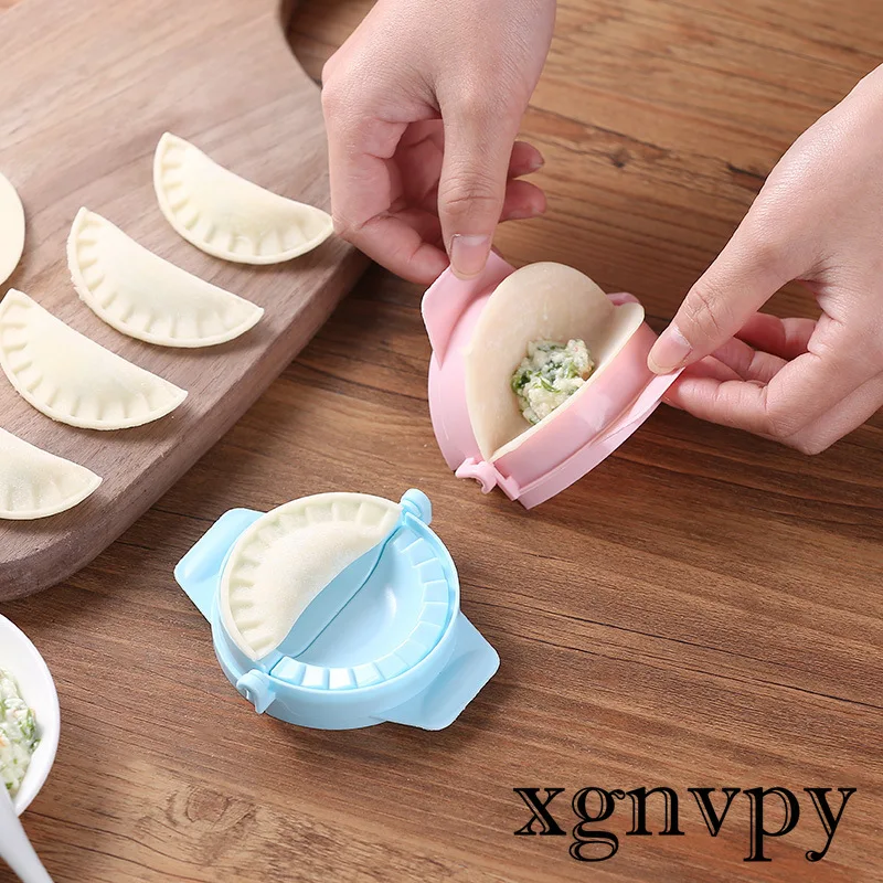 Xgnvpy Dumpling Large Household Dumpling Package Tool Automatic Dumpling Skin Crescent-shaped Knead Dumplings Mold Bag