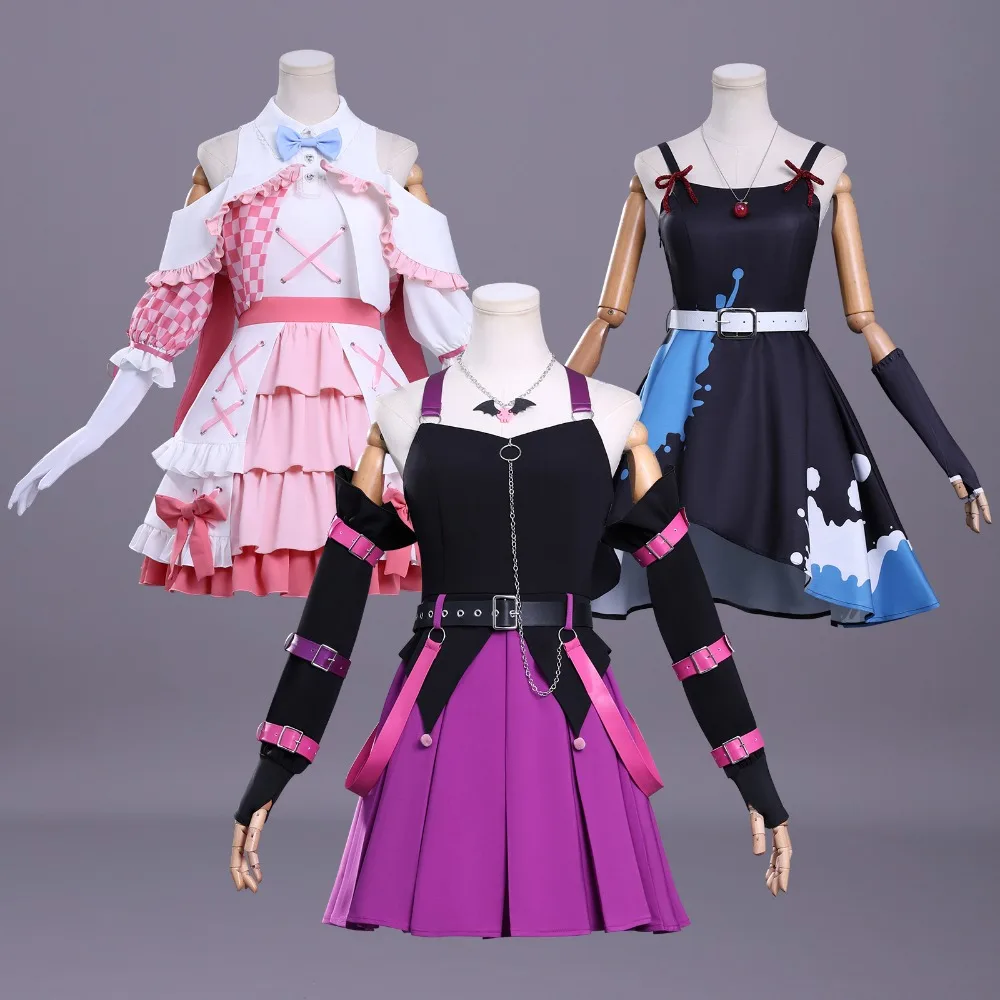 

Girls Band Cry Hina 486 Tomo Cosplay Costume Character Same Style Collaboration Dress Song Accessory Stage Performance Costume