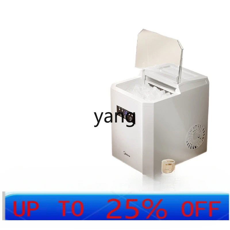 

CX Small Commercial Ice Machine Low Power Desktop Household Automatic Square Ice Cube Making Machine