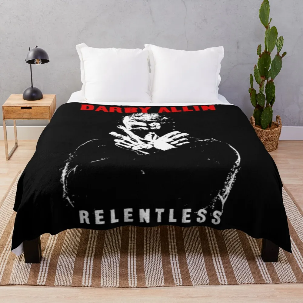 

Darby Allin T-ShirtDarby Relentless Throw Blanket luxury st blanket