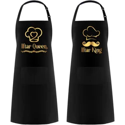 Iftar Chef Eid Apron Ramadan Mubarak Apron Muslim Islamic Kareem Family Dinner Party Decor Mom Grandma Aunt Wife Gift Islam