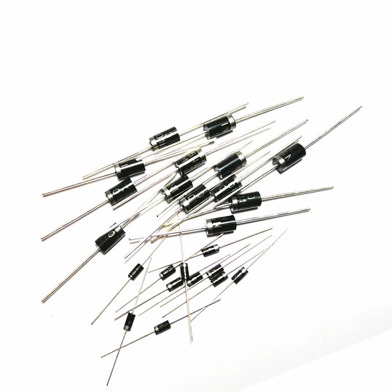 100PCS 1N5817 1N5819 1N5399 1N4937 1N4004 Schottky Rectifier Diode 1N4001 1N4007 UF4007 HER107 FR207 FR157 FR107 RL207 DO-41