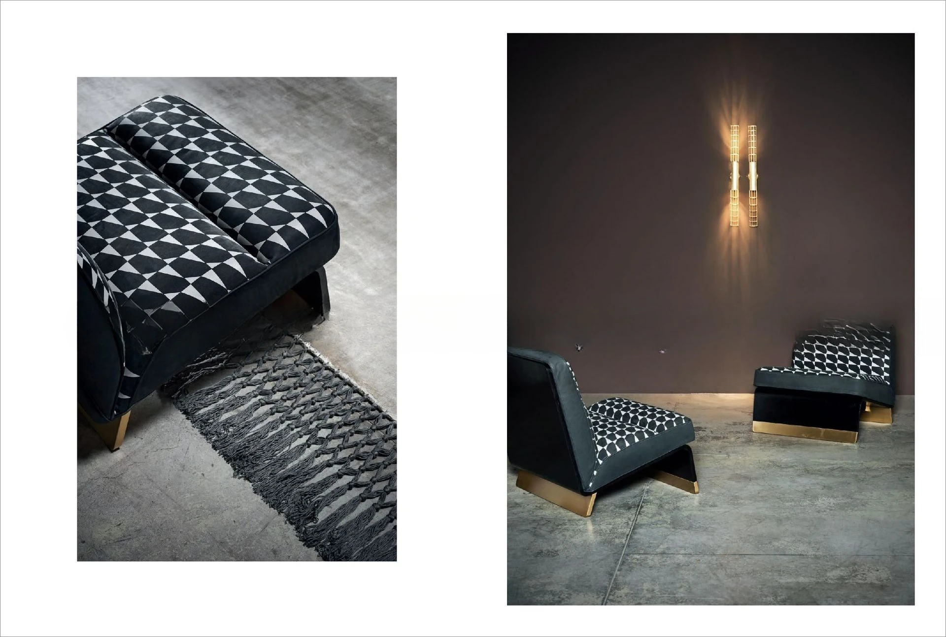 Sofa chair simple modern upholstery office reception room living room sofa chair metal foot combination set