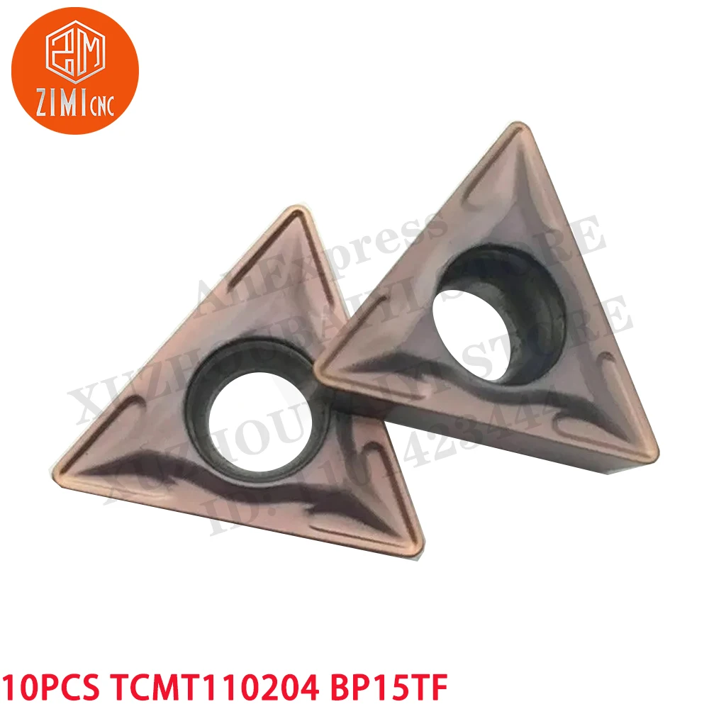 10PCS TCMT110204 BP15TF TCMT110204 Internal Turning Carbide inserts CNC tools metal cutting tools mechanical For stainless steel