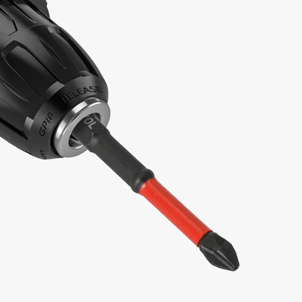 6pcs 25-150mm Magnetic Screwdriver Bits Non-Slip Batch Head PH2 Cross Screwdriver Set Hex Shank Screw Driver Drill Bit Hand Tool