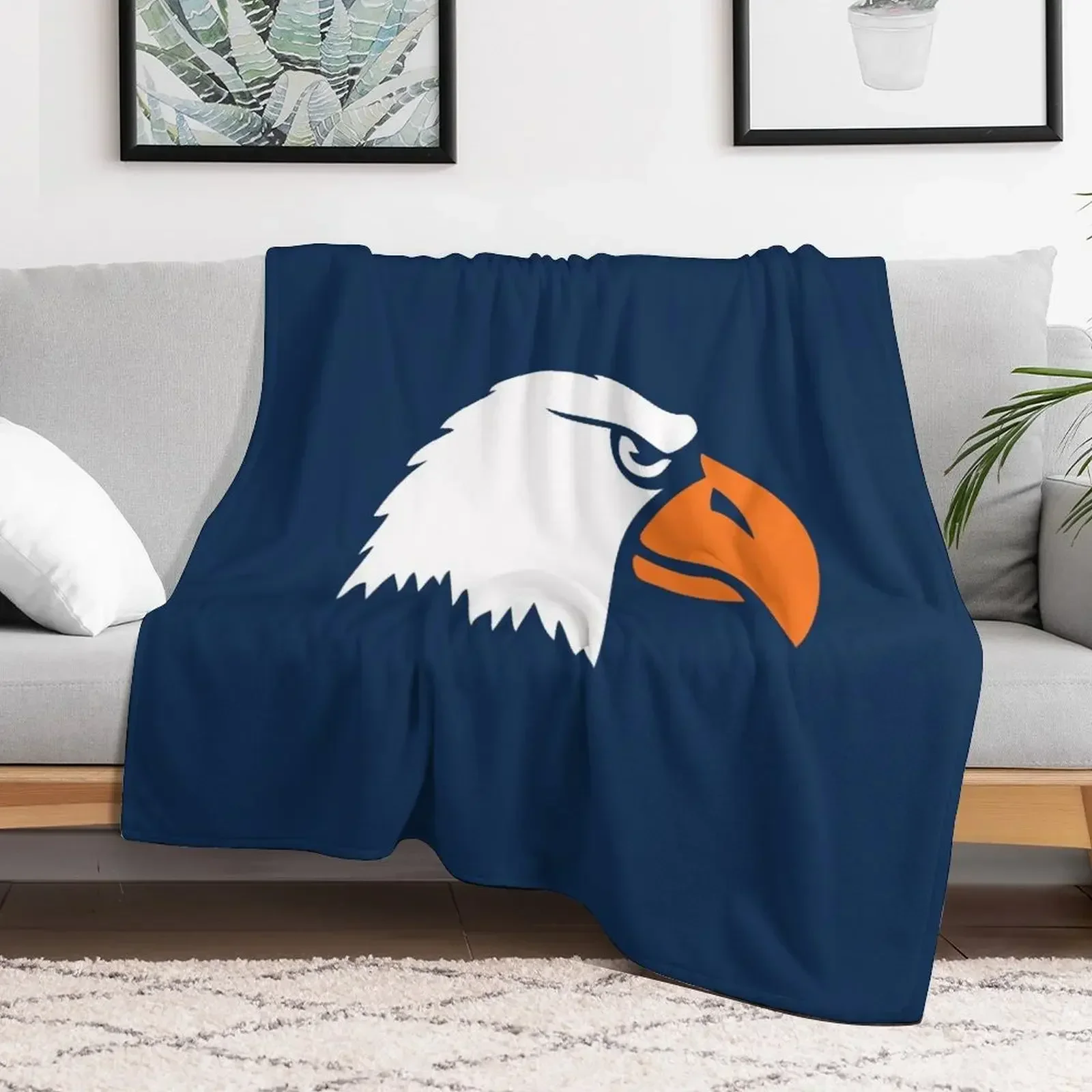 

The Carson-Newman Eagles Throw Blanket Furry Luxury Large Bed covers Blankets
