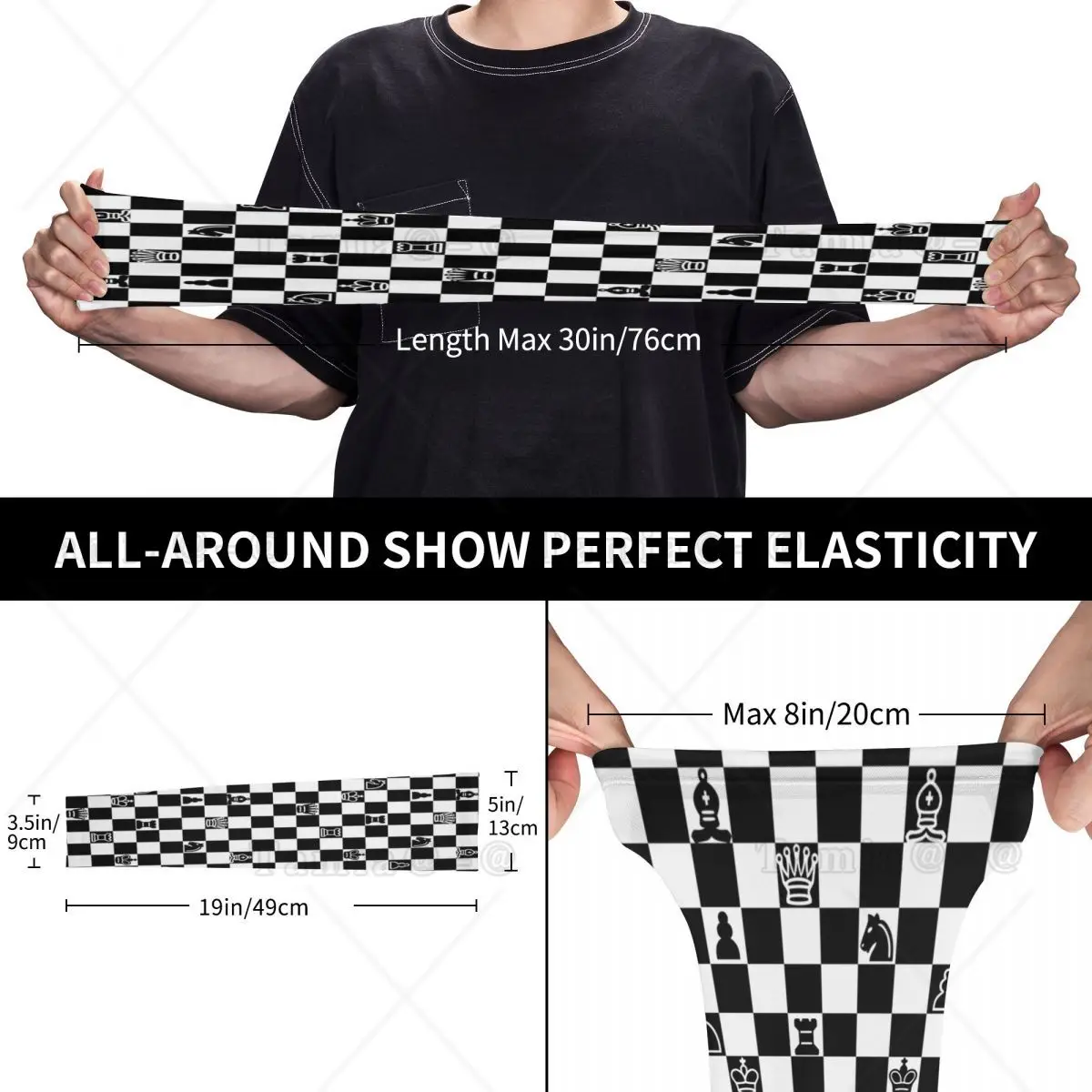 Manchons de bras d'échecs personnalisés, plus chauds pour femmes et hommes, jeu d'échiquier, Protection solaire UV, tatouage, couverture de sport, Compression, pêche