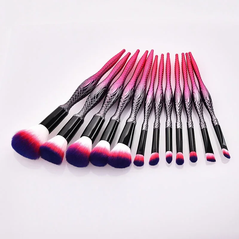 

12Pcs/Set Makeup Brushes Kit Eye Shadow Brushes Makeup Tools Brushes Suit Foundation Eye Lip Eyeshadow Brochas