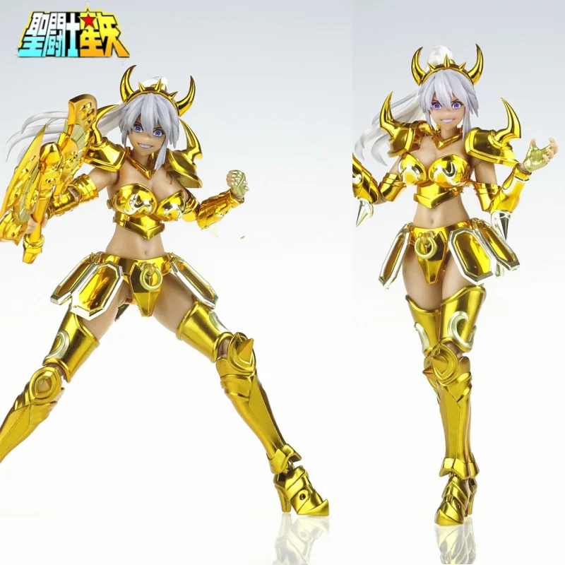 Nuevos grandes juguetes/Gt Saint Seiya Myth Cloth Ex Taurus santo contrato femenino Caballeros del zodiaco figura de acción modelo juguete niño regalo Stock
