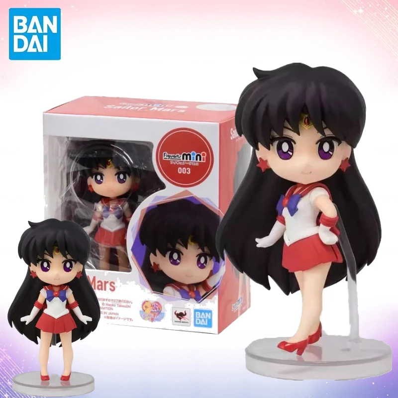 

Bandai Figuarts mini оригинальный Mars Sailor Moon сборная модель комплект фигурки игрушки Коллекционный подарок игрушки подарки на складе