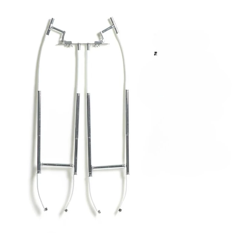 Kids Pants Photo Shooting Adjustable Invisible Hanger, White Background Display Stand for Children's Trousers with Size Fit